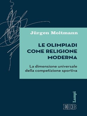 cover image of Le olimpiadi come religione moderna